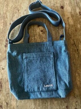 Levi's Light Blue Denim Mini Tote